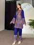 Royal Azure Woollen Kurta Set